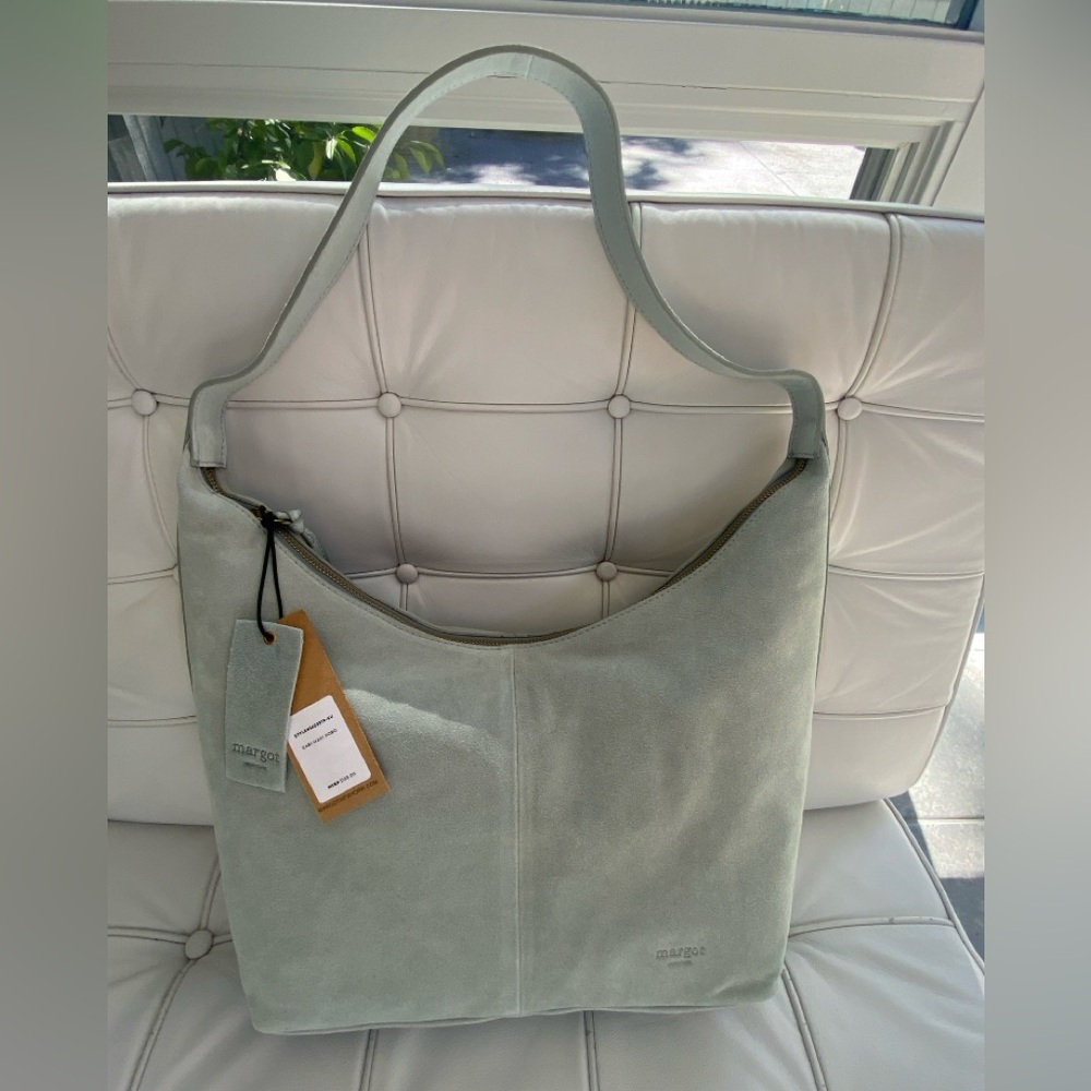 Margot New York Suede Shoulder Bag